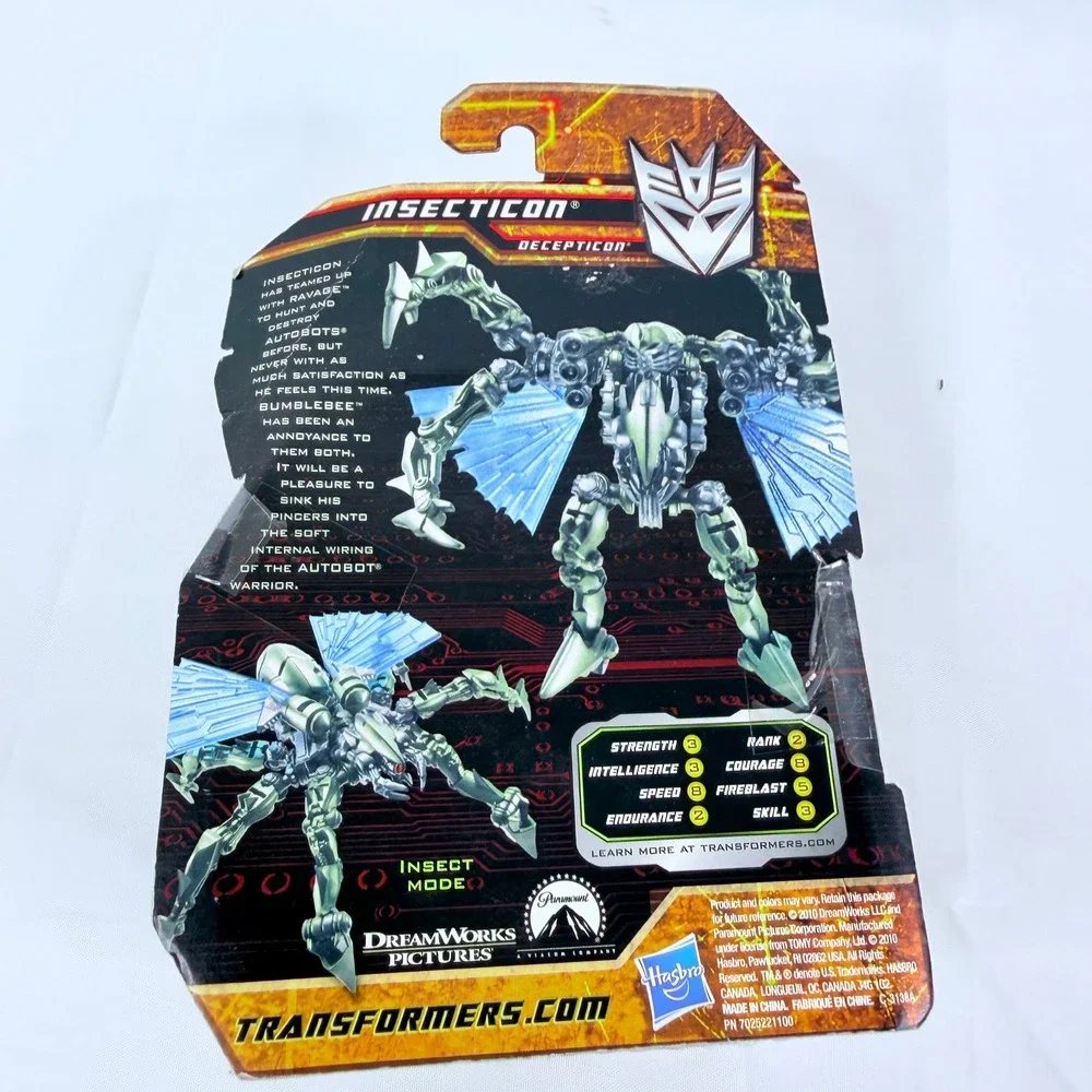 Transformers Hunt for the Decepticons Insecticon Scout Class Figure 2010 Hasbro